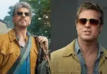 শাহরুখ-ব্র্যাড পিটের একই লুক নিয়ে আলোচনা