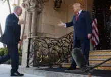 ইরানে আবার হামলার হুঁশিয়ারি দিয়েছেন ট্রাম্প — নেতানিয়াহুর সঙ্গে বৈঠকে কঠোর বার্তা